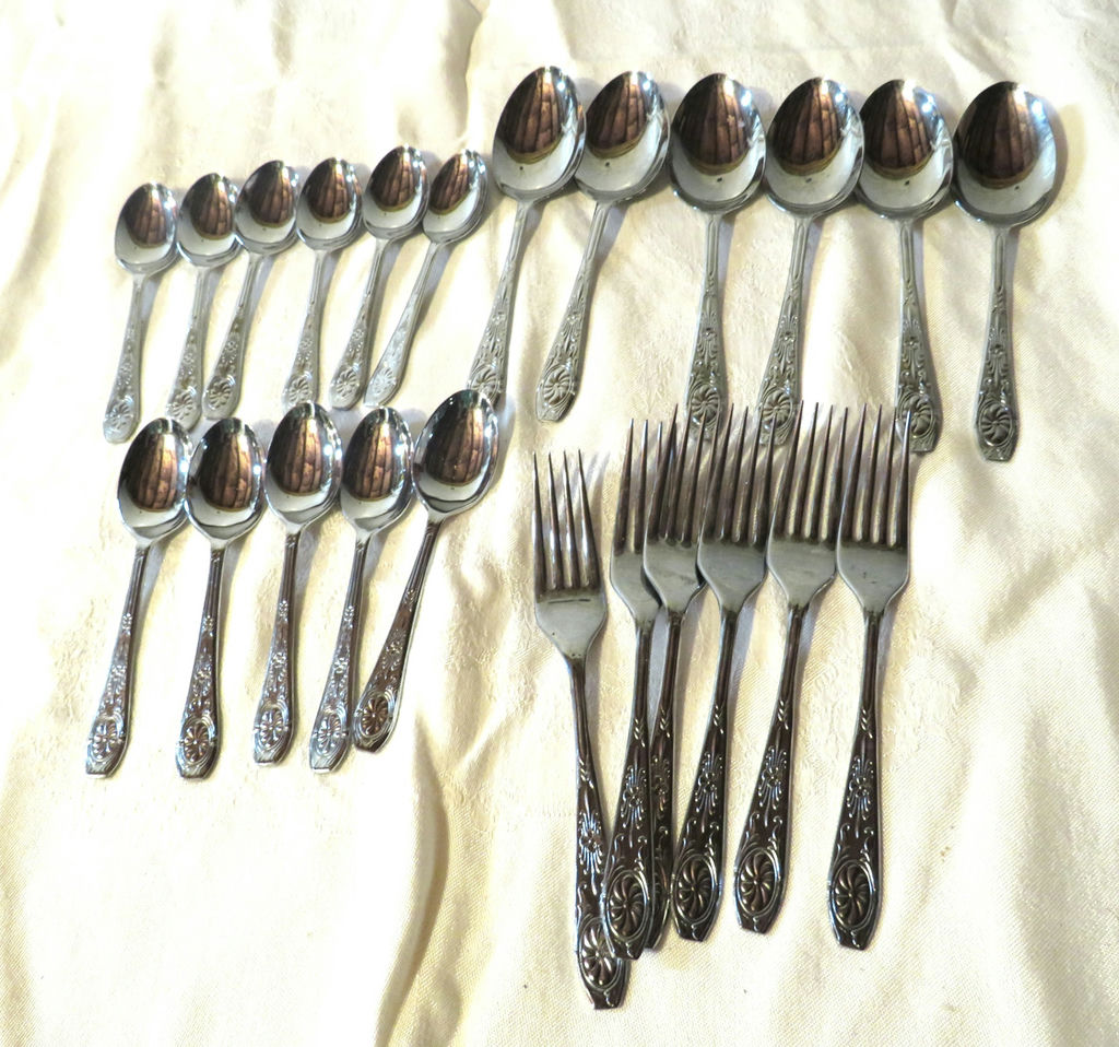 Vintage J. Bellim Chrome Plate Sheffield Flatware - image 1 of 6