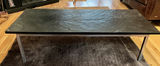 Mid-Century Modern Chrome and Slate Coffee Table - thumbnail 1 of 6
