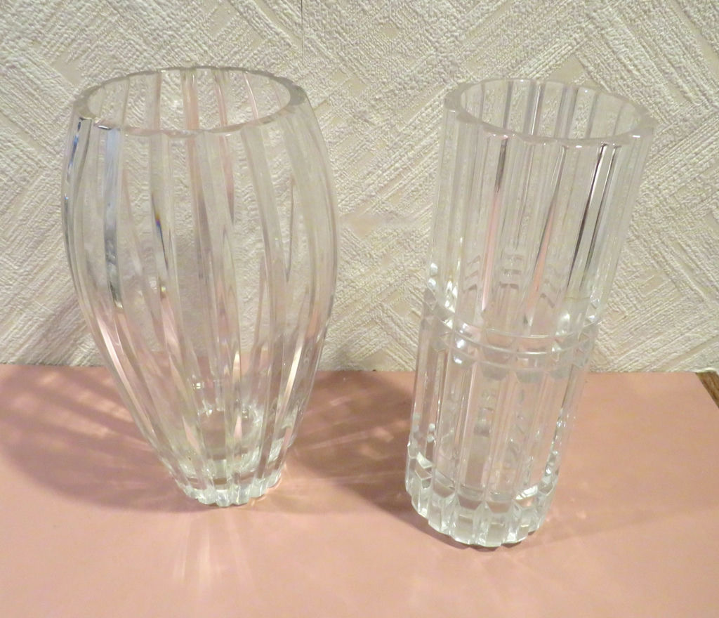 Marquis Waterford Crystal Vase and Crystal Cylinder Vase - image 2 of 8