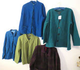 Lot Of 100% Wool Jackets Blue Green Purple - thumbnail 2 of 13