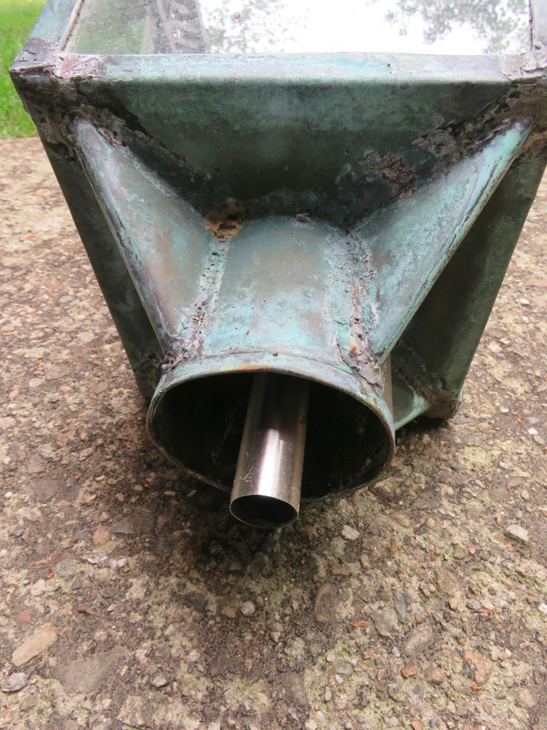 Foster & Pullen Verdigris Lantern - image 4 of 4
