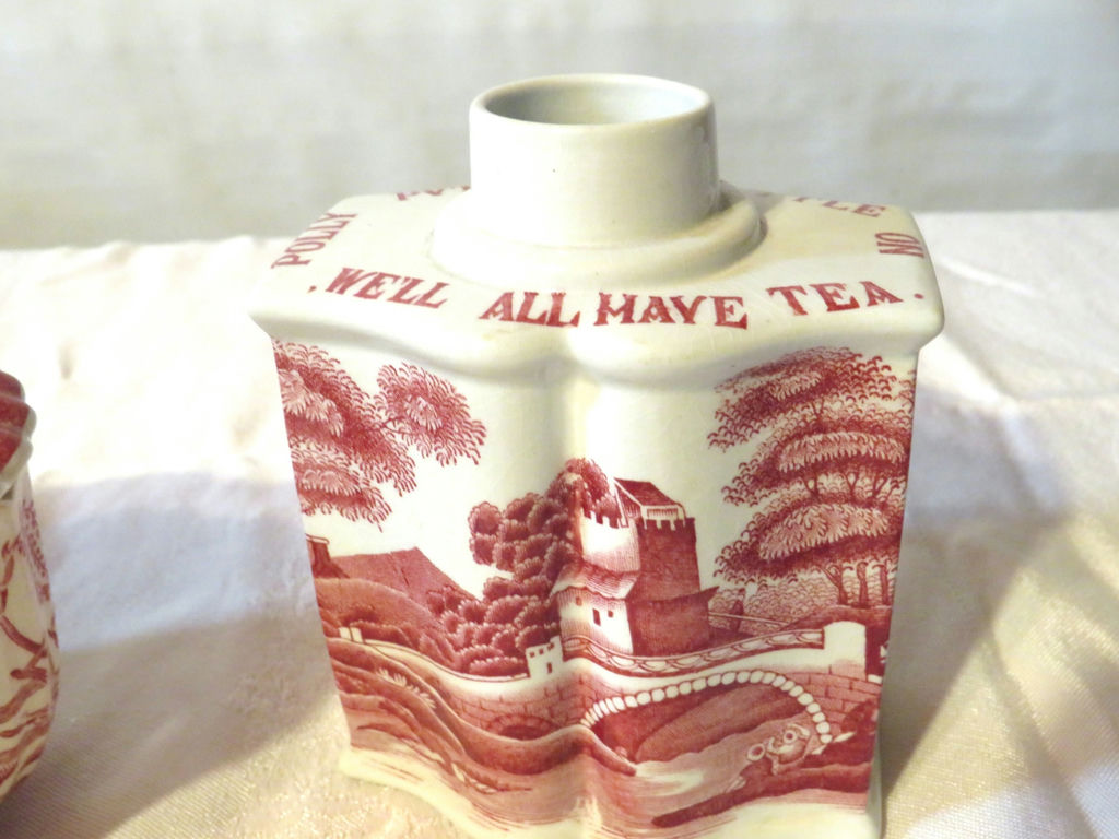 5 piece Spode Copeland Red Transferware - image 5 of 12