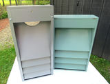 2 Vintage Metal Industrial Multi purpose Wall Organizers - thumbnail 4 of 5