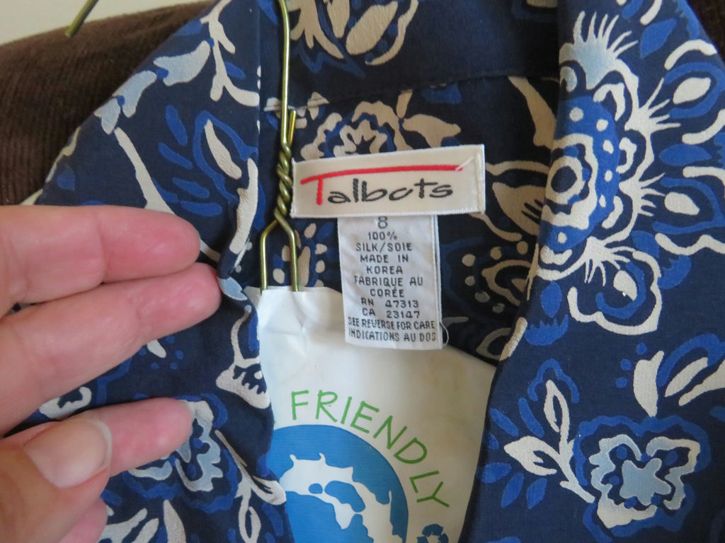 Selection of Vintage Silk Dresses Talbot's Argenti - image 7 of 13