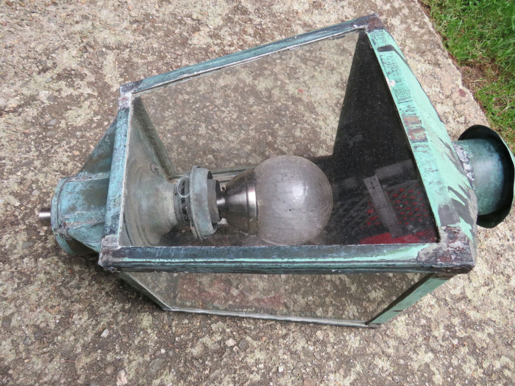 Foster & Pullen Verdigris Lantern - image 2 of 4