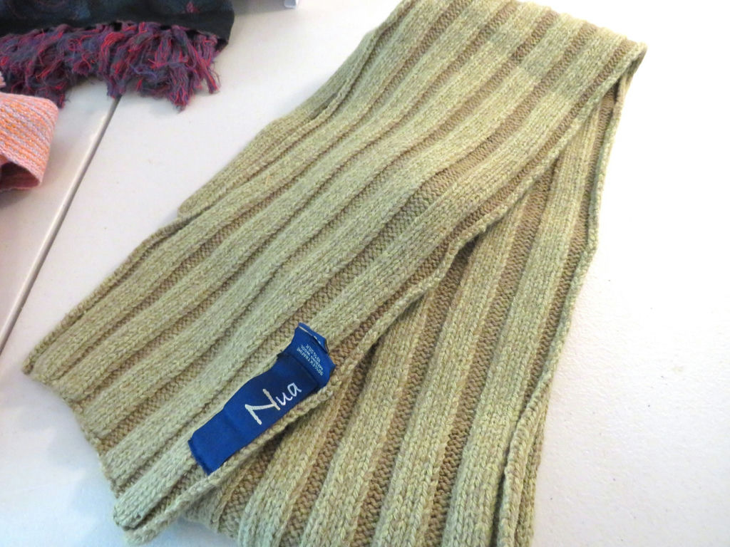 Variety of Wool Scarves Some Silk Blend - image 7 of 8