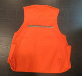 Mens Orange Hunting Outdoor Lined Vest Sz 40 - thumbnail 3 of 8