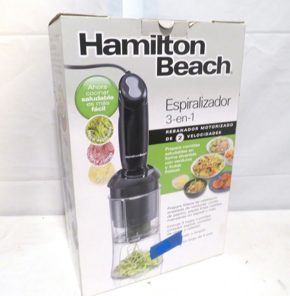 Hamilton Beach 3 in 1 Spiralizer Kitchen Appliance with Box - image 2 of 5