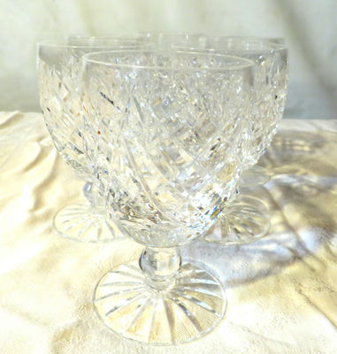 6 Waterford Wine Glasses - Image 1 of 6
