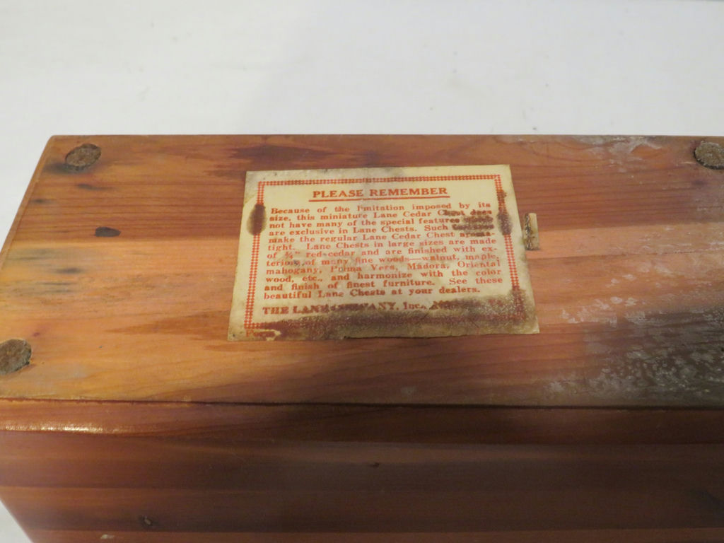 Vintage Lane Furniture Wood Jewelry Trinket Box - image 6 of 7