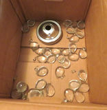 Vintage Crystal Prisms Glass Chandilier - thumbnail 6 of 6