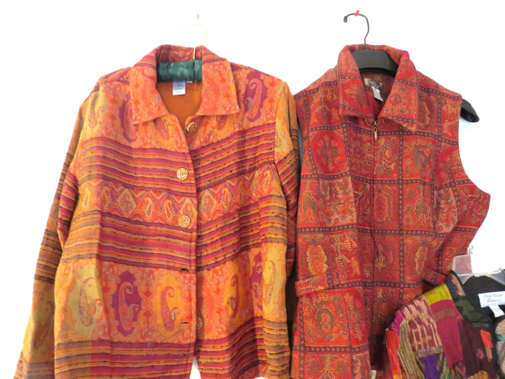 Women's Abstract Jackets and Vests Some Reversible - image 2 of 15