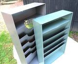 2 Vintage Metal Industrial Multi purpose Wall Organizers - thumbnail 5 of 5