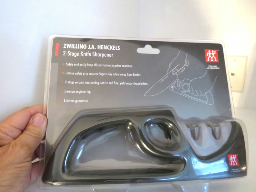 Henckel Knife Sharpener New with Decorative Tray - image 2 of 5