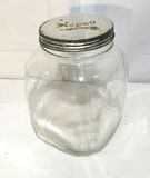 Vintage Necco Candy Hazel Atlas Glass Jar with Lid - thumbnail 2 of 6