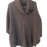Alashan Cashmere and Merino Wool Cape - thumbnail 1 of 5