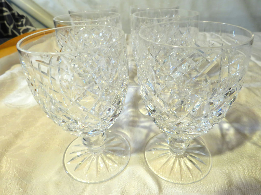 6 Waterford Wine Glasses - image 6 of 6