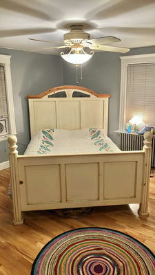 Country Style Queen Bed frame Solid Wood - Image 1 of 7