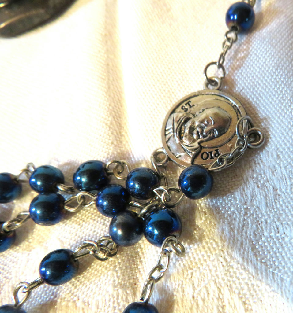 Religious Rosaries Pins Necklace - image 6 of 10