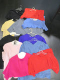 11 Short Sleeve Silk Tops Solid Colors Women's Various Sizes - thumbnail 1 of 7