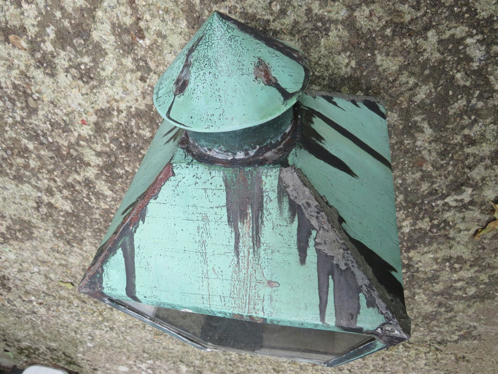 Foster & Pullen Verdigris Lantern - image 3 of 4