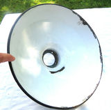 Vintage Industrial Green Enamel Light Shade - thumbnail 3 of 3