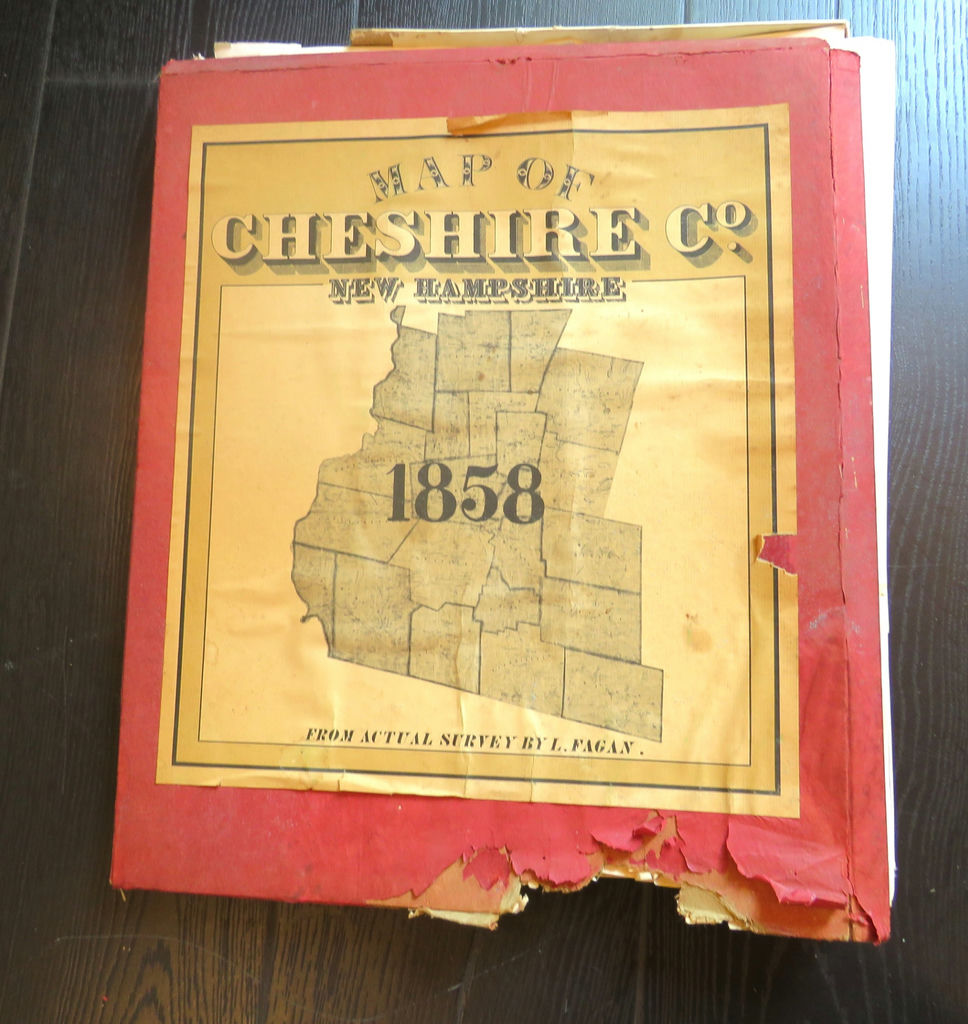 Cheshire County NH Portfolio of Maps Towns - image 1 of 8