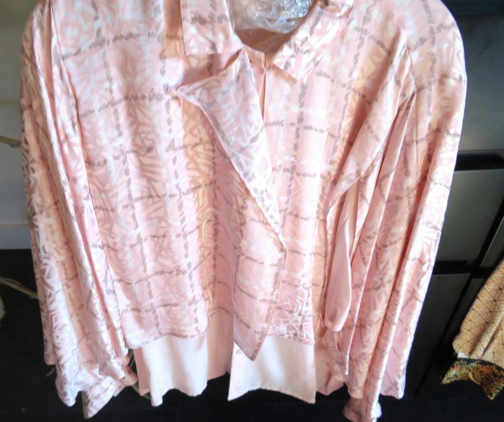 4 Adrienne Papell Designer Tops Jacket Silk Beaded - image 7 of 15