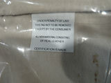 Pair of 16" Leather Throw Pillow Pink and Check 1 of 2 - thumbnail 2 of 3