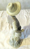 Vintage Lladro Fisher Boy Figurine - thumbnail 3 of 7