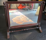 Vintage Chippendale Mahogany Dresser Table Mirror  - thumbnail 1 of 6