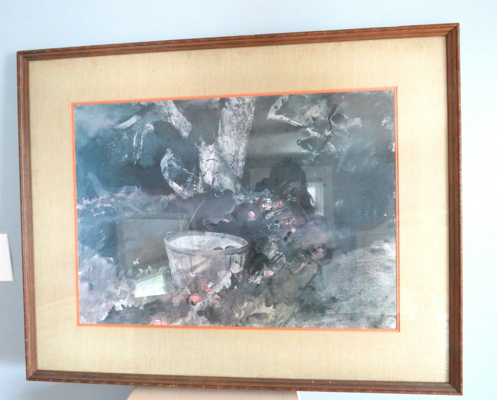 Vintage Andrew Wyeth Half Bushel Framed Lithograph - image 1 of 4