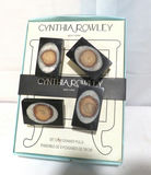 Vintage Cynthia Rowley Boxed Set 4 Agate Drawer Pulls - thumbnail 1 of 4