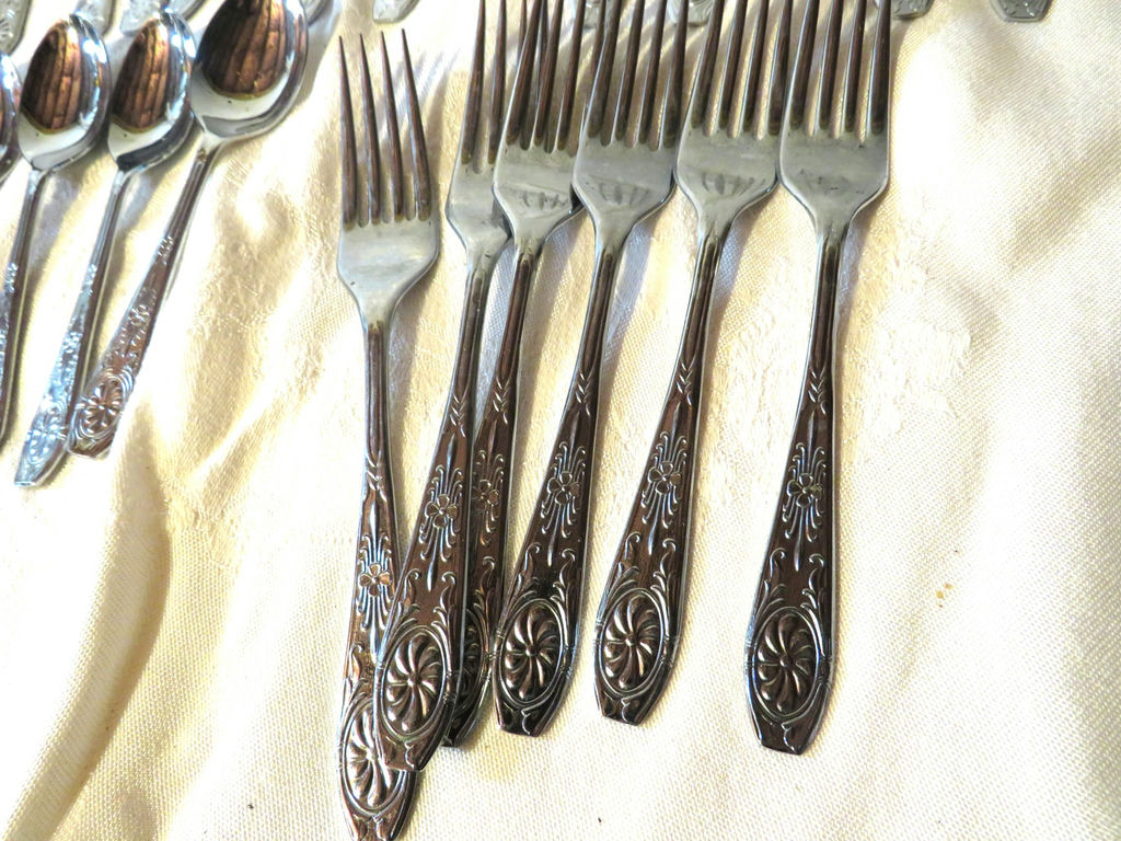 Vintage J. Bellim Chrome Plate Sheffield Flatware - image 2 of 6