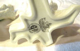Pair of Vintage Belleek Tree Trunk Vases 3rd Black Mark - thumbnail 3 of 4