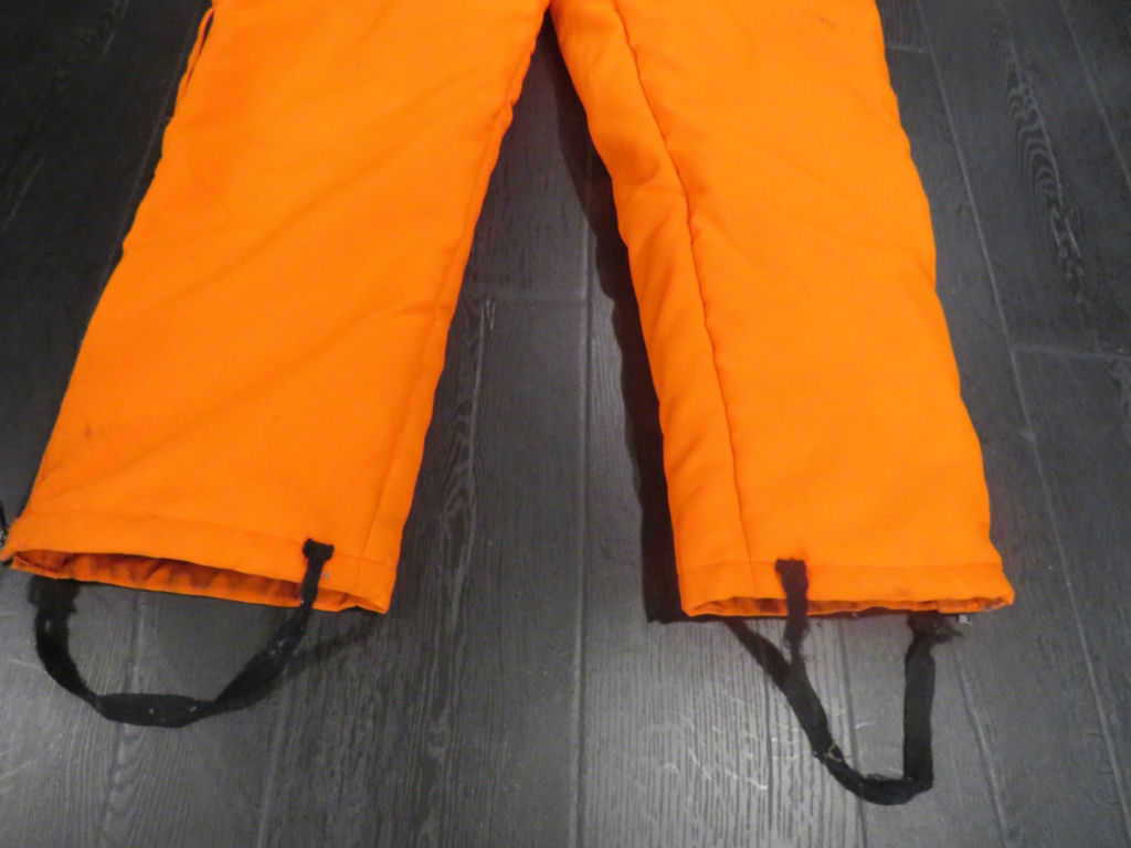 Men's Hunter Orange Suspender Overalls Outdoor - image 5 of 6