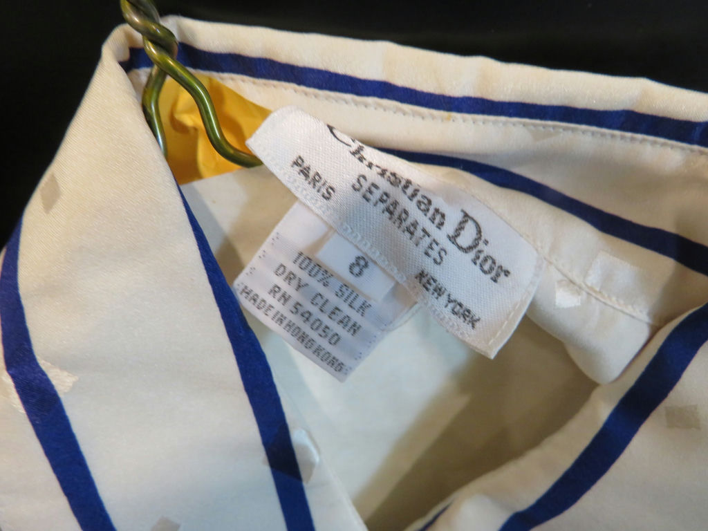 5 Long Sleeve Silk Shirts Christian Dior Women's - image 9 of 14