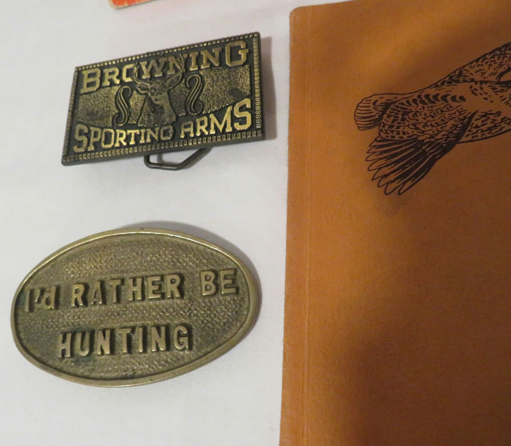 Hunting Belt Buckles and Assorted Related Ephemera - image 6 of 9