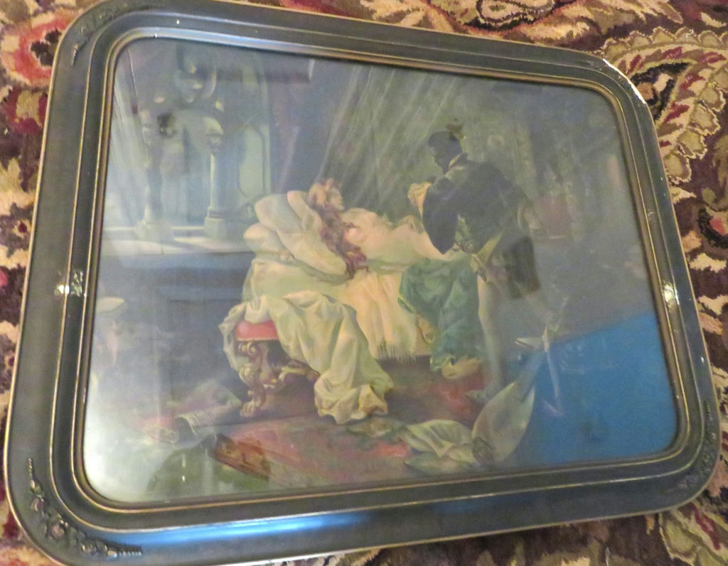 Antique King Lear Framed Lithograph - image 2 of 4