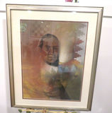 Framed Navajo Artist David Johns Print of Navajo Apache - thumbnail 2 of 5