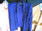 4 Adrienne Papell Designer Tops Jacket Silk Beaded - thumbnail 4 of 15
