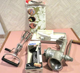 Kitchen Meat Grinder and Assorted Kitchen Tools - thumbnail 1 of 6