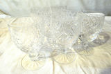 7 Waterford Crystal Small Wine 4.5" Glasses - thumbnail 2 of 6
