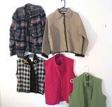 Quilted Textile Vests And Jackets - thumbnail 1 of 13