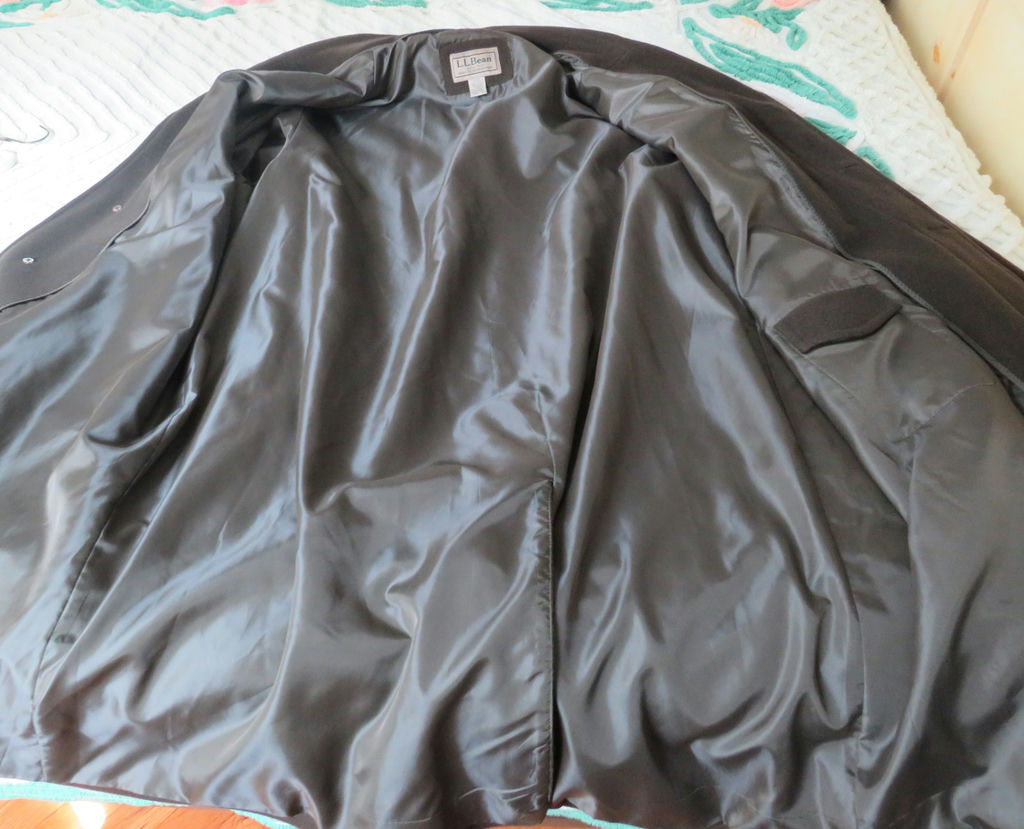 Vintage LL Bean Men’s Wool Overcoat Dress Coat - image 5 of 7