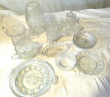 Collection of Glassware Including Fostoria Dish - thumbnail 2 of 9