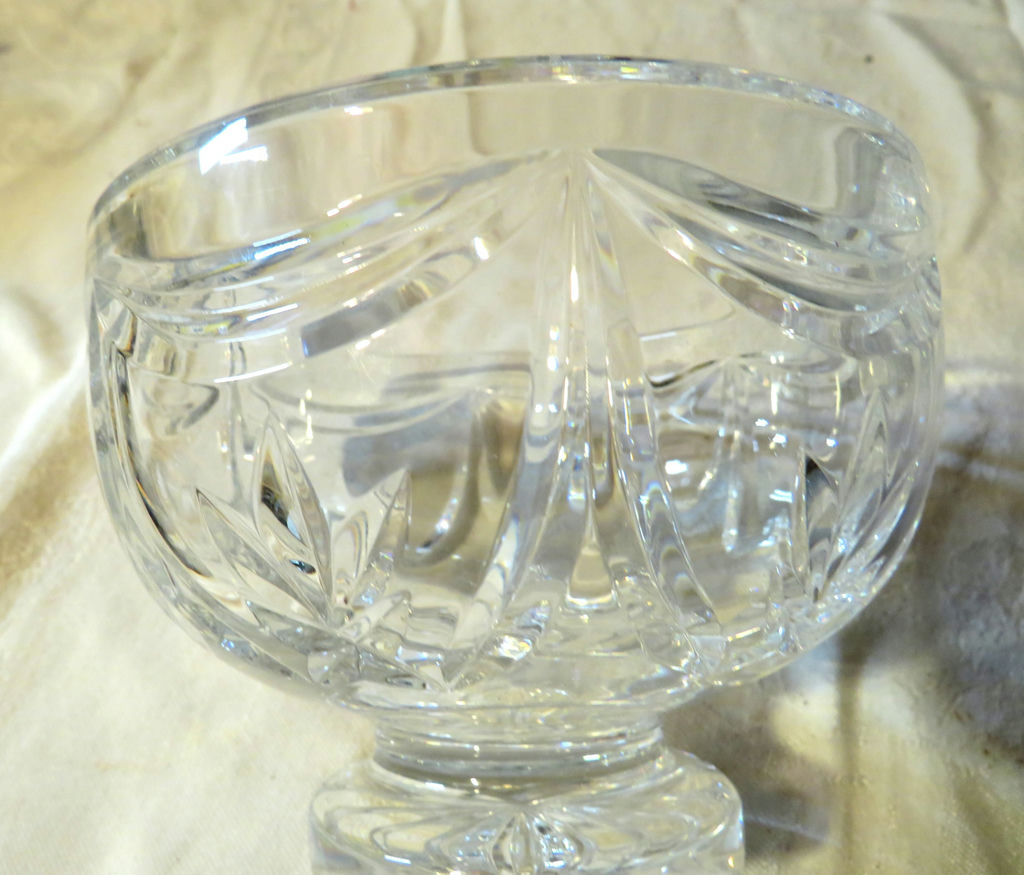2 Crystal Glass Candy Bowls - image 3 of 6