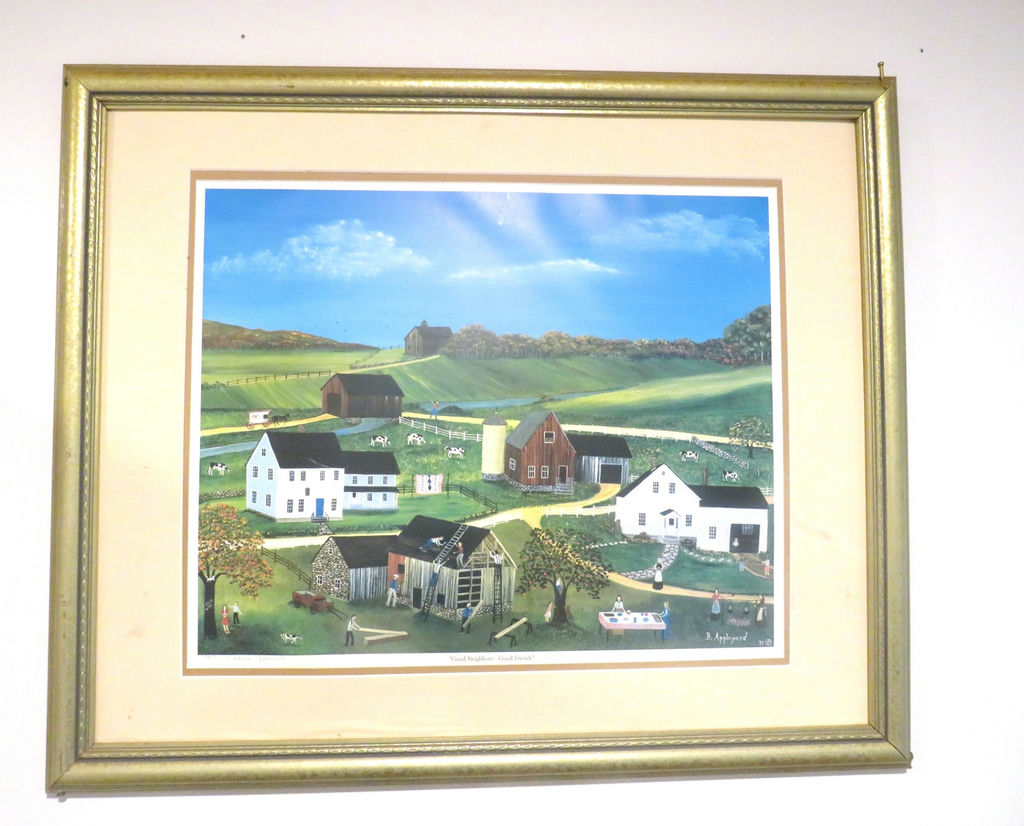 LTD Ed Barbara Appleyard Framed Lithograph COA - image 2 of 7
