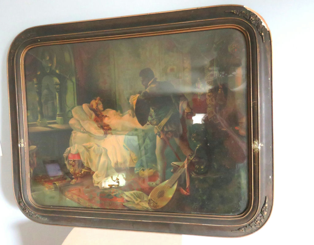 Antique King Lear Framed Lithograph - image 1 of 4