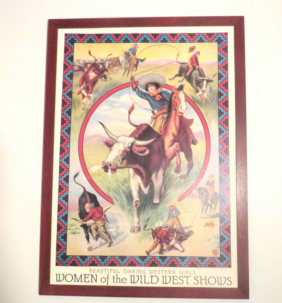 Women of the Wild West Shows RARE Poster Autry Museum - image 2 of 11